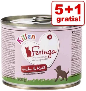 Feringa Menu 2 Smaki, 6 X 200 G Kitten, Indyk - Mokra karma dla kotów - miniaturka - grafika 4