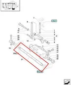 Części i akcesoria do maszyn rolniczych - CNH WAŁEK DOLNY CIĘGEN 5154843 - miniaturka - grafika 1