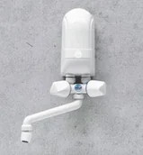 Podgrzewacze wody - Dafi Nadumywalkowy elektryczny przepływowy podgrzewacz wody IPX5 4,5kW - miniaturka - grafika 1