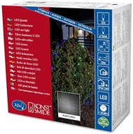 Pozostałe oświetlenie - Konstsmide 3748 500 zewnętrzny transformator siatka świetlna/na zewnątrz (IP44)/24 V/32 kolorowe diody LED/czarny przewód - miniaturka - grafika 1