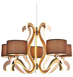 Candellux Lampa wisząca 5 pł Ambrosia 35-33918 c_35-33918 - Lampy sufitowe - miniaturka - grafika 2