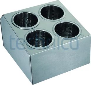 Stalgast Pojemnik na sztućce - 4 częściowy - Akcesoria gastronomiczne - miniaturka - grafika 3