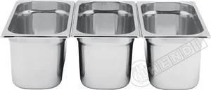 Hendi Pojemniki GN 1/3 - 325x176 mm 150 (h) 800447 - Pojemniki i kosze gastronomiczne - miniaturka - grafika 2