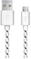 Kable komputerowe i do monitorów - Esperanza KABEL MICRO USB 2.0 A-B M/M 2M OPLOT BIAŁY AKESPKUEB00181W [5518456] - miniaturka - grafika 1