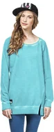 Bluzy damskie - Horsefeathers Bluza damska YASMINA SWEATSHIRT (washed aqua) - miniaturka - grafika 1
