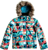 Kurtki i płaszcze dla dziewczynek - Roxy kurtka zimowa dziecięca JET SKI GIRL JK T SJ GMH4 - miniaturka - grafika 1