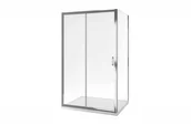 Kabiny prysznicowe - Actima Excellent Seria 201 120x90 profil chrom stalowy szkło przezroczyste KAAC.1905.1200.LP/KAAC.1806.900.LP - miniaturka - grafika 1