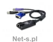 Adaptery i przejściówki - Aten ALTUSEN Przewód-adapter KVM USB do nośników wirtualnych z czytnikiem Smart (KA7177-AX) - miniaturka - grafika 1