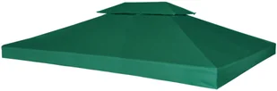 vidaXL vidaXL Zadaszenie namiotu ogrodowego 270 g/m Zielone 3 x 4 m - Pawilony ogrodowe - miniaturka - grafika 2