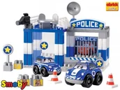Klocki - Ecoiffier  Abrick Klocki Policja 3081 - miniaturka - grafika 1