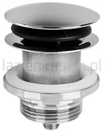 Korki do umywalek - McAlpine Korek klik-klak chrom CWP60CB - miniaturka - grafika 1