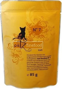 Catz Finefood N.07 Cielęcina saszetka 85g / 4260101760944 - Mokra karma dla kotów - miniaturka - grafika 2