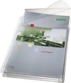 Koszulki na dokumenty - Esselte Koszulka zawieszkowa groszkowa A4 LEITZ z klapką poszerzana 5 sztuk ES24 - miniaturka - grafika 1