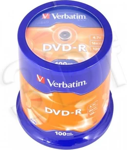 Verbatim Dysk DVD-R 4,7GB 16x cake 25Pack 43522 - Nośniki danych - miniaturka - grafika 5