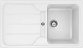 Zlewozmywaki - Teka Simpla 45 B-TG biały 40144500 - miniaturka - grafika 1