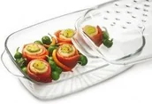 Naczynia żaroodporne - Simax Naczynie prostokątne z pokrywą 3200 ml -7356/7366/P - miniaturka - grafika 1