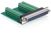 Kable światłowodowe - DeLock DeLOCK Adapter (Sub-D 37-biegunowe gniazdo  Terminal Block 39-stykowe) 4043619653195 - miniaturka - grafika 1