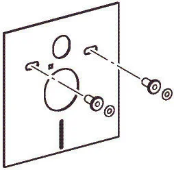 Geberit Zestaw do izolacji akustycznej Do kompaktu WC i bidetu biały 156.050.00.1 - Stelaże i zestawy podtynkowe do WC - miniaturka - grafika 3