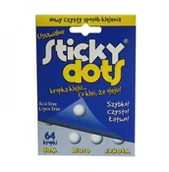Kleje biurowe - DALPO STICKY DOTS KROPKI KLEJU USUWALNE - miniaturka - grafika 1