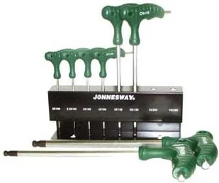 Jonnesway (R) Zestaw 8 kluczy kątowych 6-kątnych z kulką z uchwytem pl (H10MB08S) - Klucze i nasadki - miniaturka - grafika 5