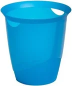 Kosze biurowe - Durable Kosz na smieci TREND 16l niebieski transparentny - miniaturka - grafika 1