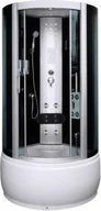 Kabiny z hydromasażem - Novoterm Kerra Claire 90x90 - miniaturka - grafika 1