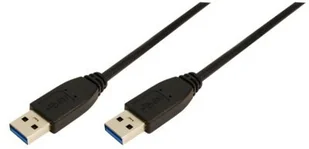 LogiLink Kabel USB 3.0 typ-A do tyb-A dl.3m AKLLIKUCU40 (CU0040) - Kable USB LogiLink Kabel USB 3.0 typ-A do tyb-A dl.3m AKLLIKUCU40 (CU0040) - Kable USB - miniaturka - grafika 1