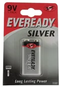 Baterie i akcesoria - Energizer Eveready 9 V akumulator Srebrny 6F22BIUP - miniaturka - grafika 1