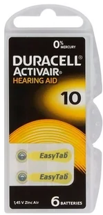 Duracell 6 x baterie do aparatów słuchowych ActivAir 10 MF - Baterie i akcesoria - miniaturka - grafika 2