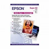Papier do drukarek - Epson C13S041264 Matte Paper Heavyweigth A3 20 - miniaturka - grafika 1