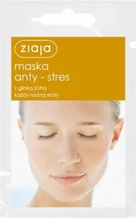 Ziaja Maska anty-stres glinka żółta 7ml - Maseczki do twarzy - miniaturka - grafika 2