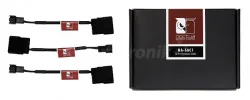Molex Adaptery NOCTUA NA-SAC1 3szt 4-Pin 3-Pin - Pozostałe akcesoria sieciowe - miniaturka - grafika 2