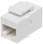 Akcesoria do monitoringu - Abcvision ZŁĄCZE KEYSTONE FX-RJ45-G/RJ45-G/6 UTP KAT.6 - miniaturka - grafika 1