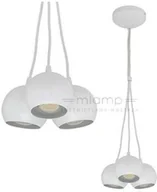 Lampy sufitowe - Sigma Lampa wisząca ORION 32602 metalowa OPRAWA zwis kule ball biała (SIG 32602) - miniaturka - grafika 1