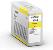 Tusze oryginalne - Epson Singlepack Photo YELLOW cartridge, T850400 C13T850400 - miniaturka - grafika 1