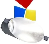 Pozostałe oświetlenie - Walimex Pro Walimex pro tła VC reflektorowa z kolorowych filtrów 16407 - miniaturka - grafika 1