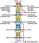 Podzespoły elektroniczne - WAGO Interfejs szeregowy PLC RS232C/RS485/adjustable 750-652 1 szt - miniaturka - grafika 1