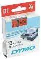 Dymo ETYKIETA D1 12mmx7m CZARNY/NIEB. S0720560 - Etykiety do drukarek - miniaturka - grafika 2