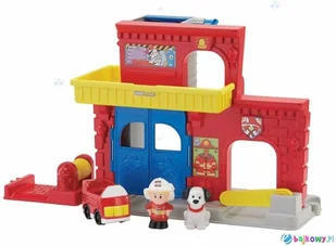 Fisher Price LITTLE PEOPLE REMIZA STRAŻACKA BGC67 - Figurki dla dzieci - miniaturka - grafika 8