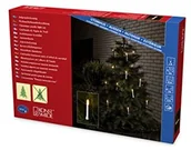 Pozostałe oświetlenie - Konstsmide 1005 000 łańcuszek z białych topb z drzewa irnen/na zewnątrz (IP44)/230 V wewnętrzny/One String/16 wyraźne żarówki/przewód zielony (1005-000) - miniaturka - grafika 1