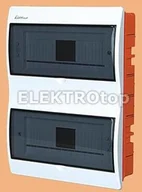 Rozdzielnie elektryczne - Elektroplast Rozdzielnia podtynkowa RP-24 Fala (N+PE) 8.5 - miniaturka - grafika 1