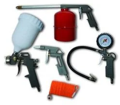 Pansam A532009 Zestaw akcesoriów pneumatycznych, 5 elementów - Akcesoria do elektronarzędzi - miniaturka - grafika 2