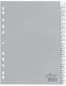 Przekładki do segregatorów - DURABLE Przekładka A4 PP szare, zgrzane wymienne indeksy, 20 części - miniaturka - grafika 1