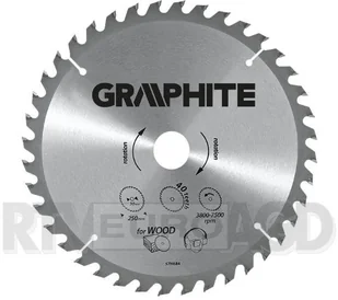 Graphite Tarcza do cięcia 55H600 185 x 30 mm do pilarki widiowa - Tarcze do pił - miniaturka - grafika 2