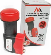 Konwertery satelitarne - Maclean Konwerter satelitarny TWIN 65dB MCTV-628 Gawarancja 3 Lata - miniaturka - grafika 1