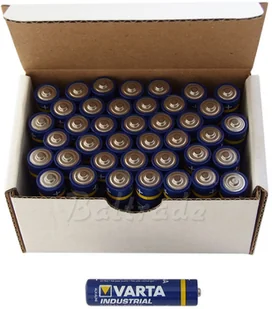 Varta 40 x Industrial LR03 AAA 4003 karton - Baterie i akcesoria - miniaturka - grafika 2