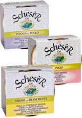 Schesir w bulionie, 6 x 70g - Filet z kurczaka - Mokra karma dla kotów - miniaturka - grafika 2