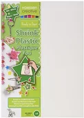 Pozostałe akcesoria dla plastyków - Vaessen Creative vaessen Creative AR3  600/4 folia kurczliwa, plastik, biały, 21 x 29.8 x 0.3 cm AR3-600/4 - miniaturka - grafika 1