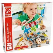 Zabawki interaktywne dla dzieci - Hape Mistrz konstruowania, zestaw 3081 3081 - miniaturka - grafika 1