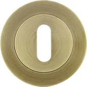 Szyldy i rozety - Domino Rozeta okrągła POD KLUCZ NOVA KOLOR BRĄZ GRAFIATTO Szyld NOVA M3 BB - miniaturka - grafika 1